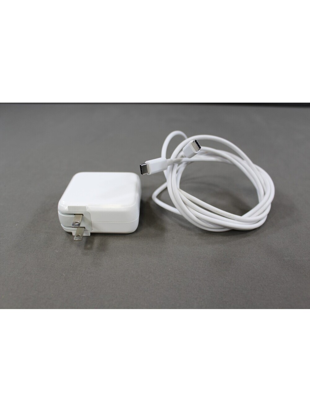 OEM White USB-C Power Adapter Block & Fast Charging Cable